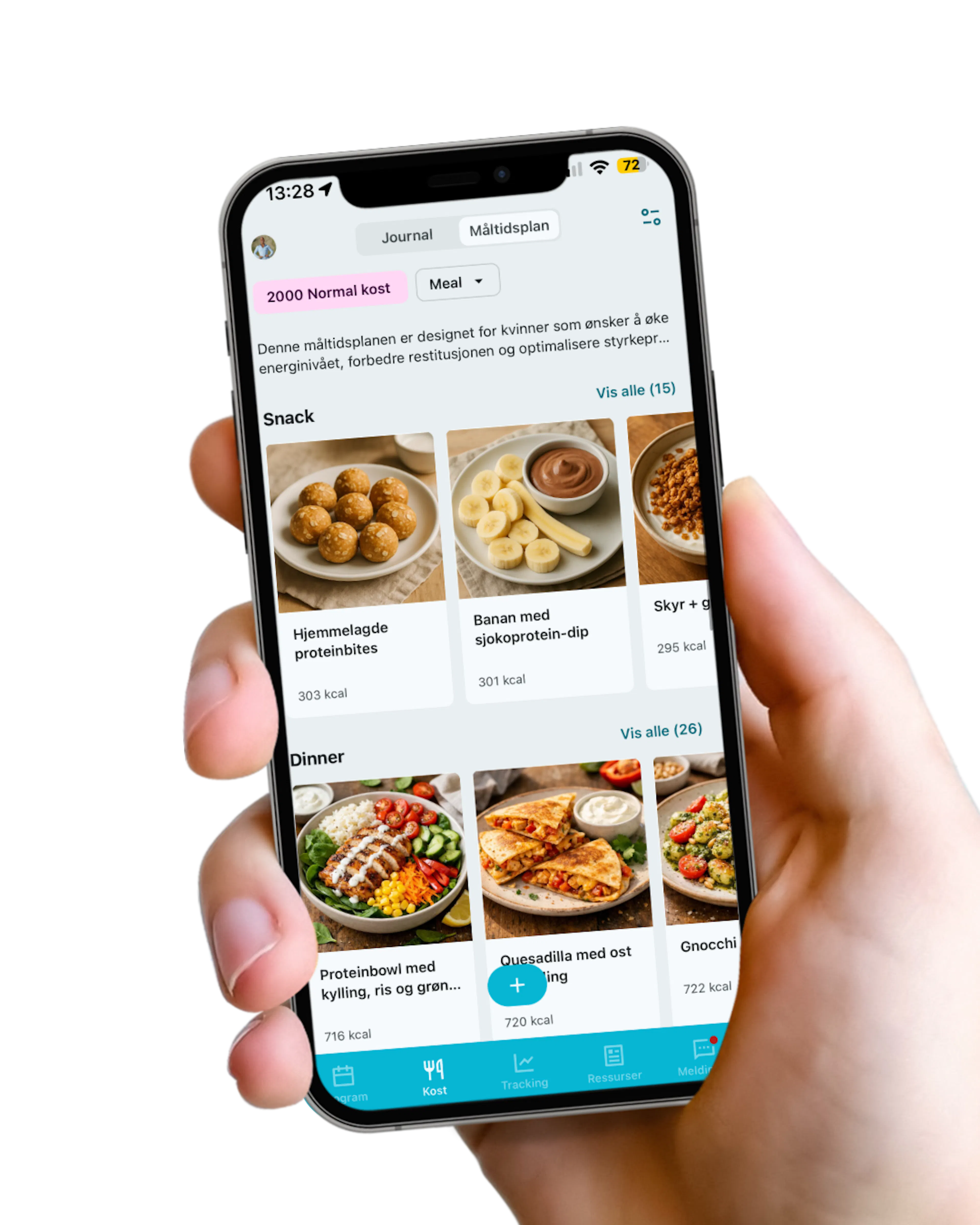 Kosthold & matplaner