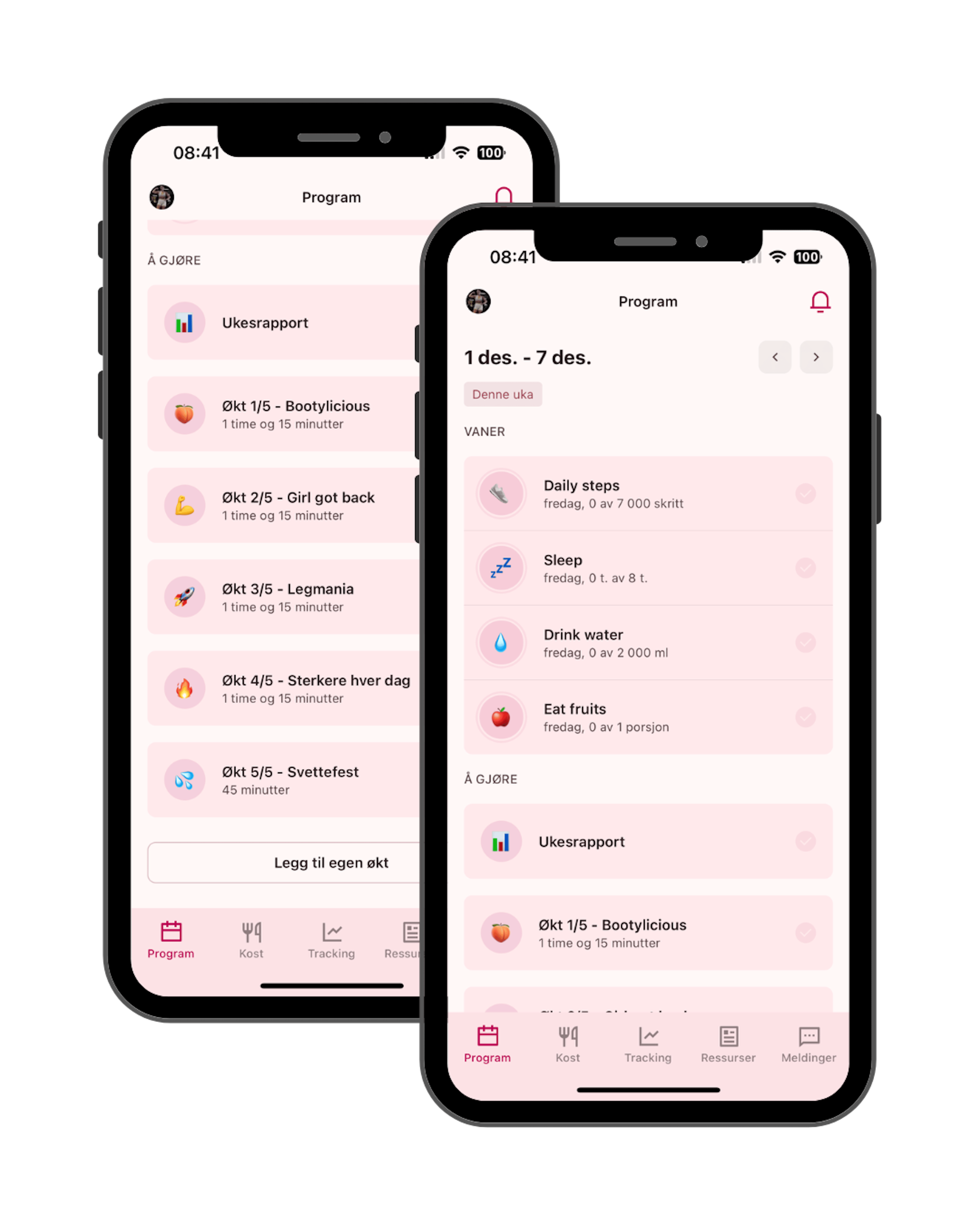 Treningsprogram som passer deg