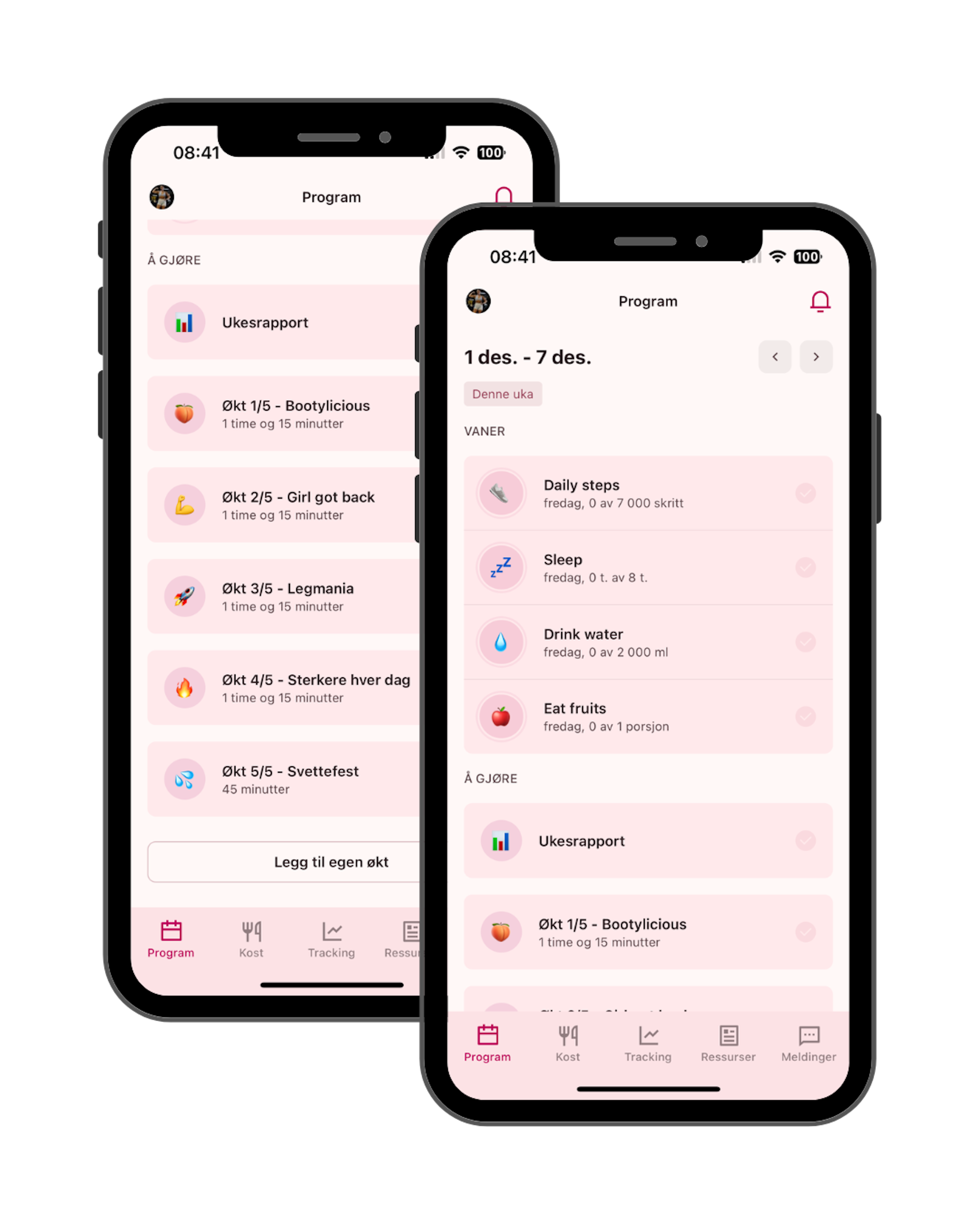 Treningsprogram som passer deg