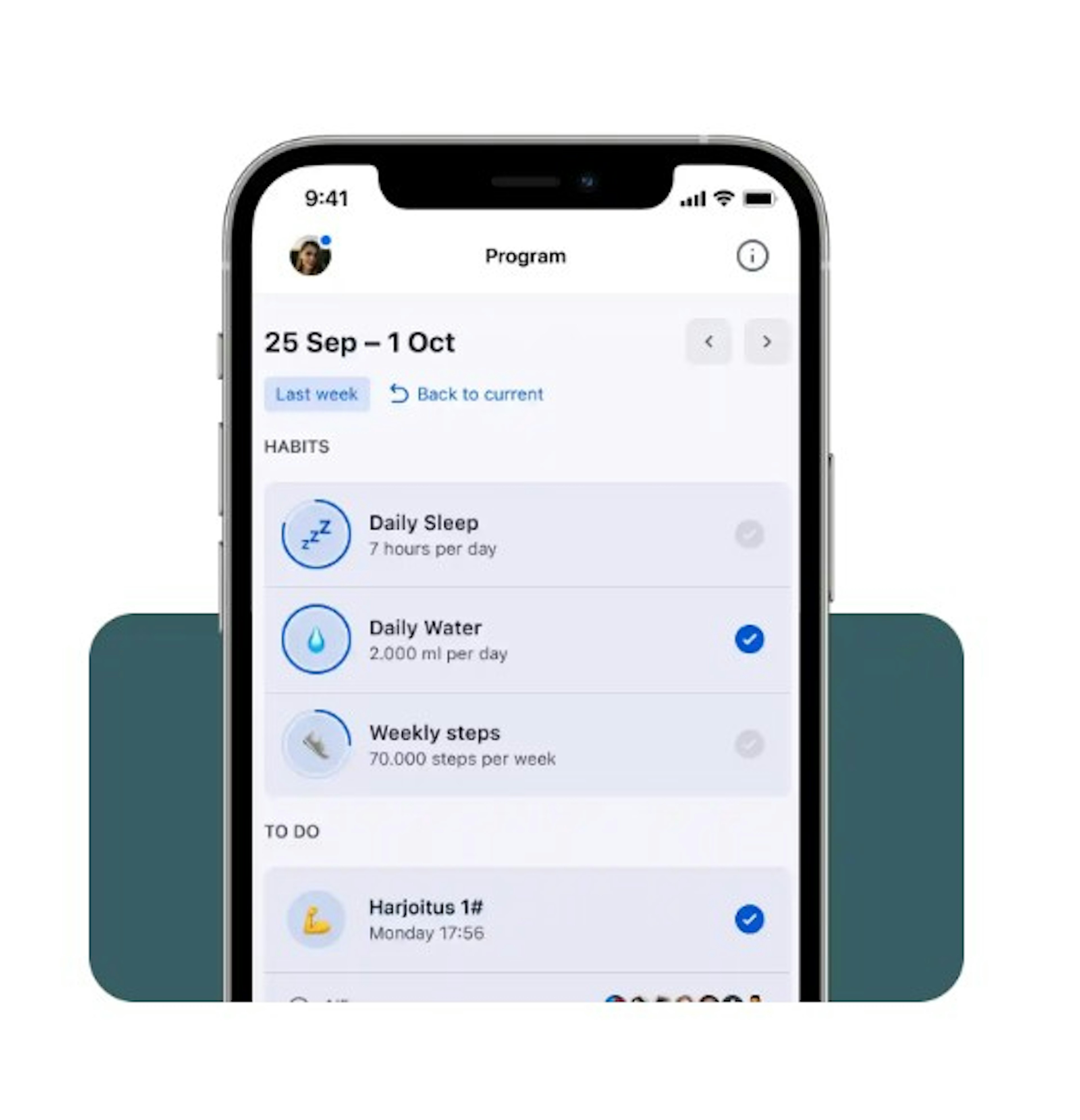 Seurataan edistymistä