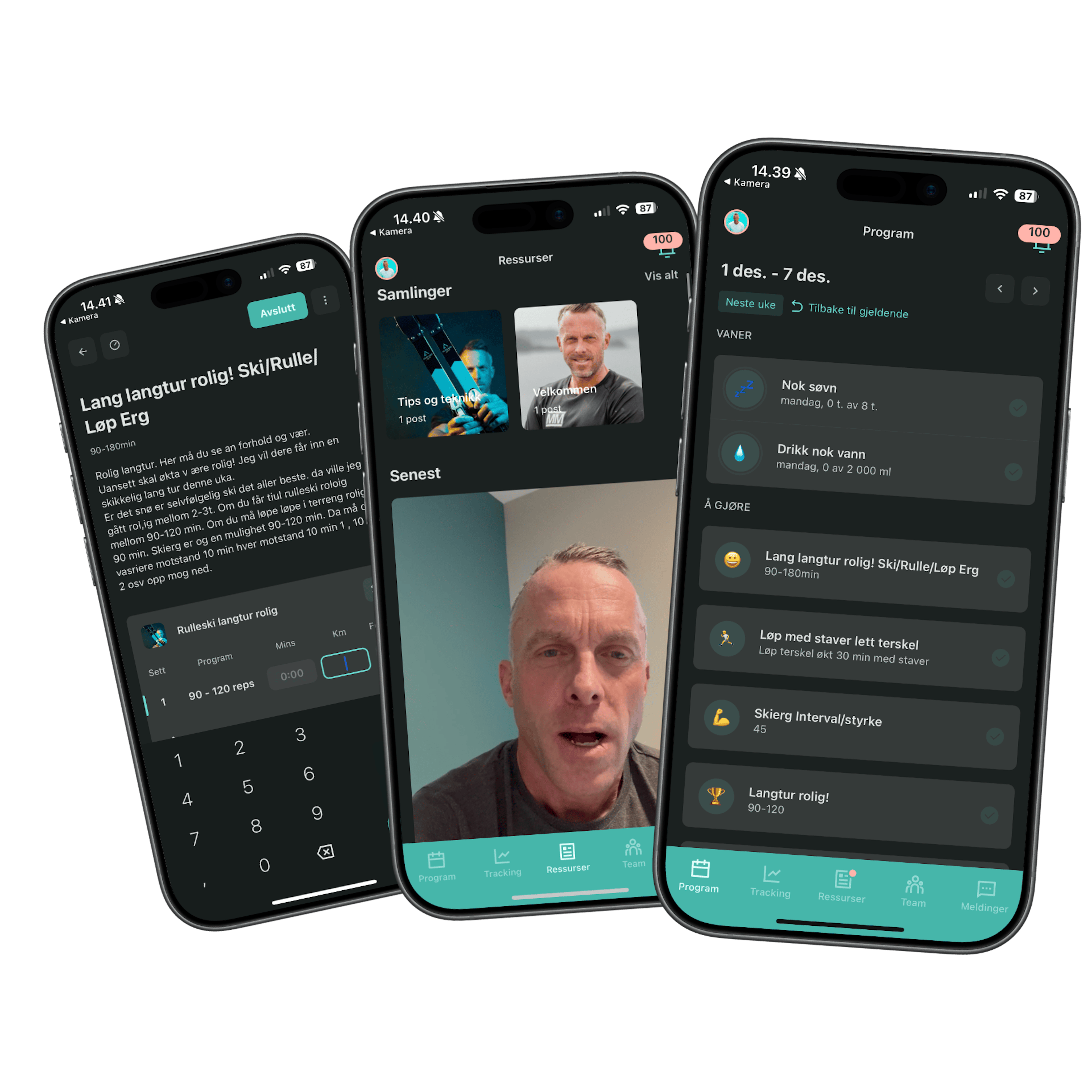 Strukturert treningsopplegg