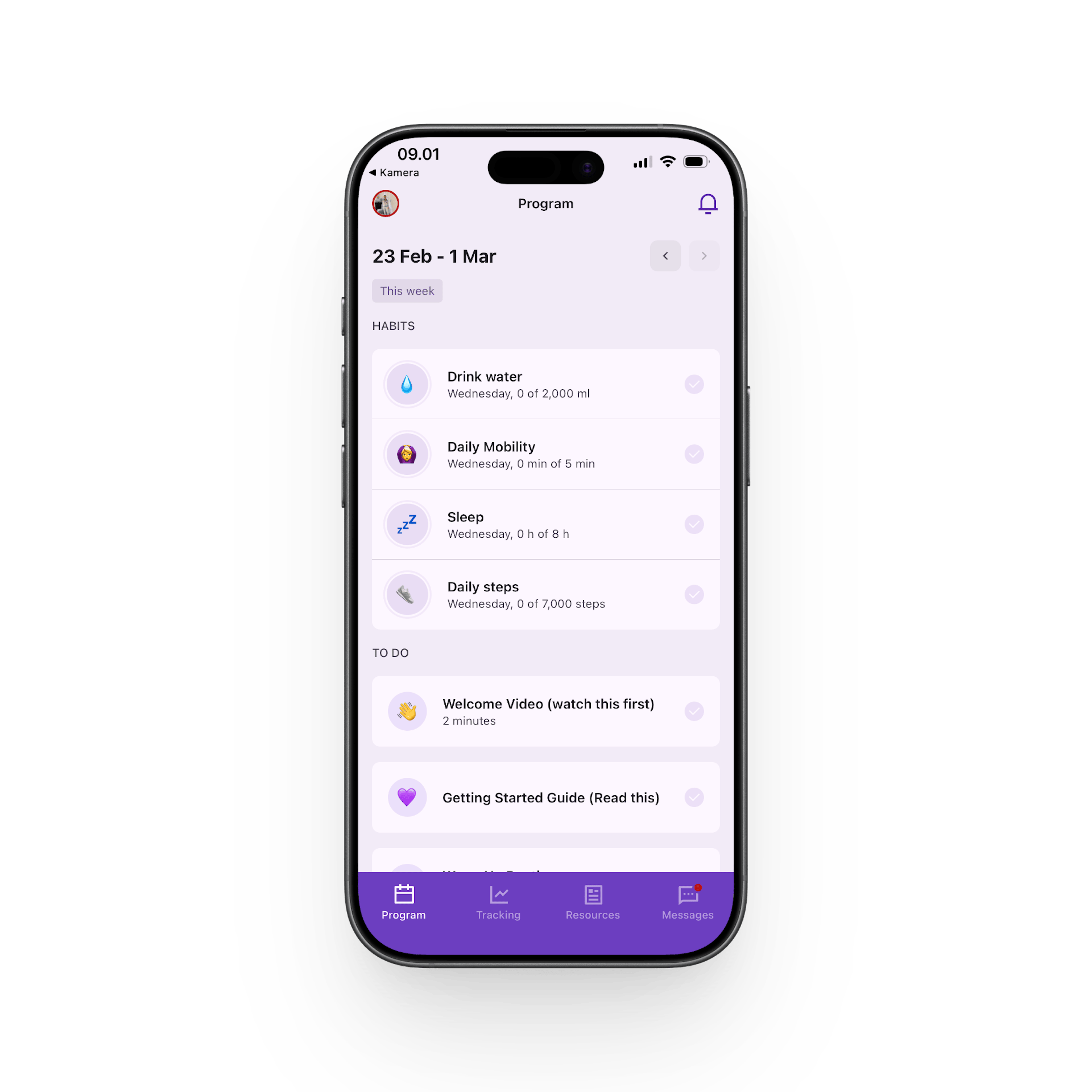 Track Your Healthy Habits